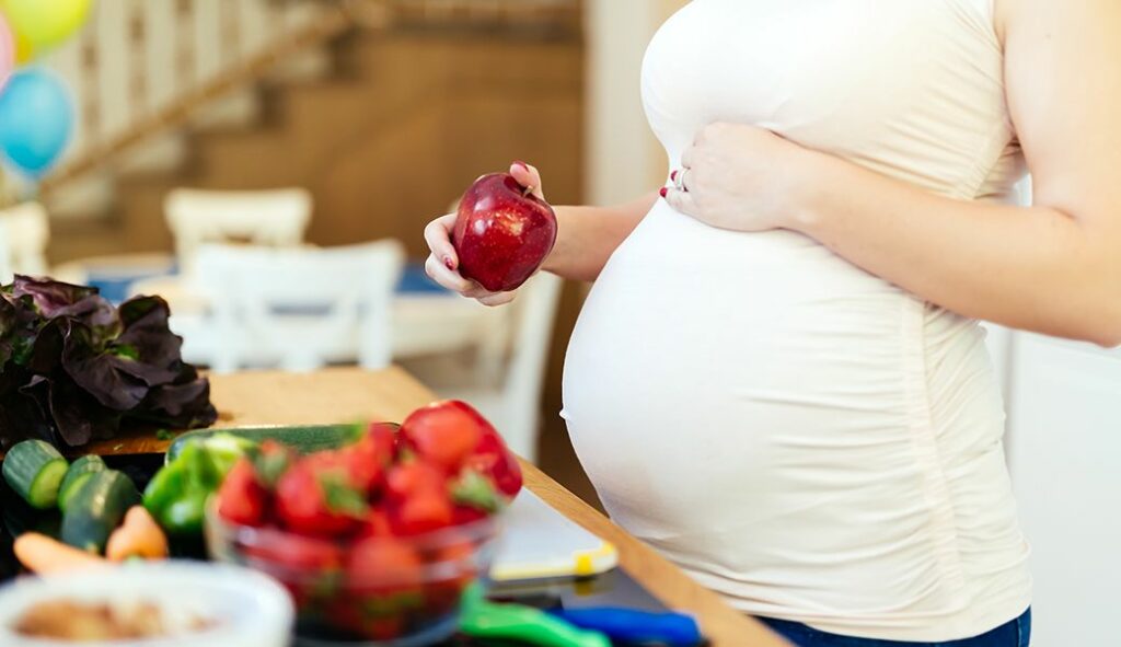 Gaining Weight During Pregnancy